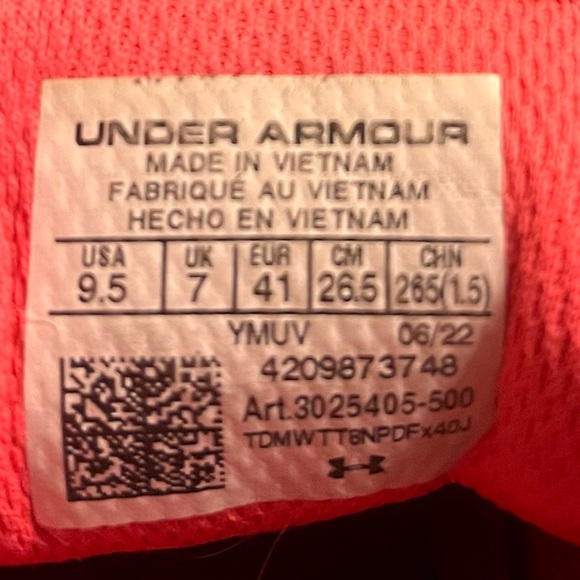 Women's Purple and Pink Athletic Shoes - Picture 2 of 3